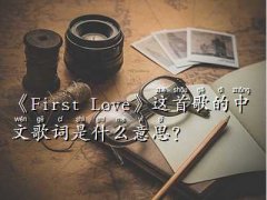 first love~,Fir